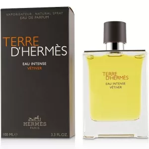 Terre D'Hermes Eau Intense Vetiver by Hermes Eau De Parfum Spray 3.3 o